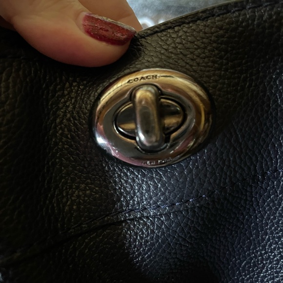 Coach Edie 31 Shoulder Bag in Dar Blue - Picture 7 of 11